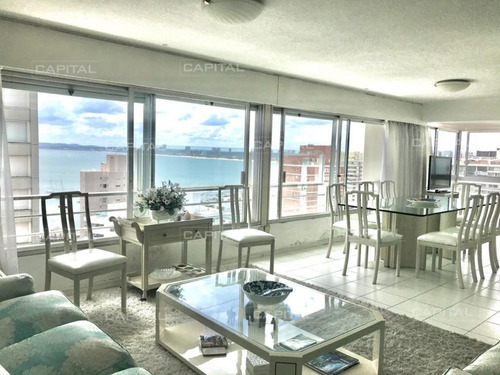 Imagen 4 de 30 de Gran Apartamento En Península Con Vista - 3 Dormitorios + Dependencia - Punta Del Este Peninsula