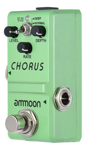 Ammoon Série Nano Efeito Guitarra Pedal Analog Chorus Corpo