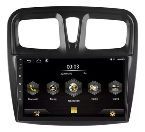 Estéreo Pantalla Android 10 Renault Logan Sandero 2012-2023