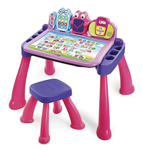 Vtech Touch And Learn Activity Desk Deluxe, Pink