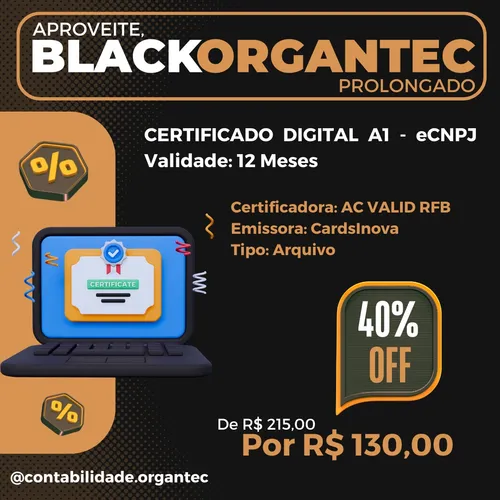 Certificado Digital A1 - Cnpj