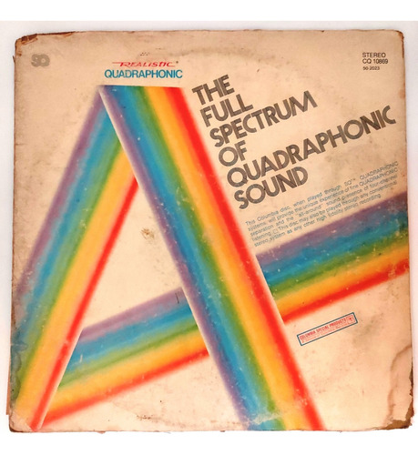 The Full Spectrum Of Quadraphonic Sound   Lp