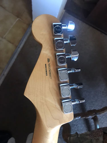 Fender Stratatocaster Mim White Blanco Diestro Palo Rosa Rosewood