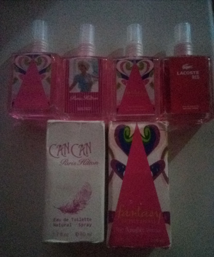 Spray De 60 Ml Fantasy,paris Hilton,cancán Y Mas