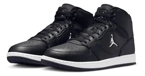 Jordan Access Court Mid Tenis Para Hombre Negro/blanco 27.5 Mx