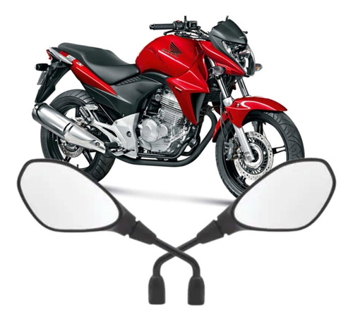 Retrovisor Gvs Bmw F800 Convexa Cb300 Cb 300r 2014 2015