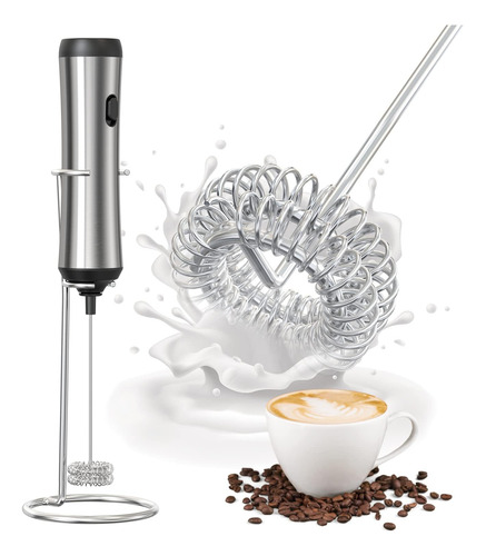 Double Whisk - Mini Licuadora Y Batidora Eléctrica Para Café