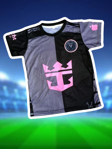 Conjunto Uniforme Fútbol Niños Messi Ínter Miami Negro Messi 6