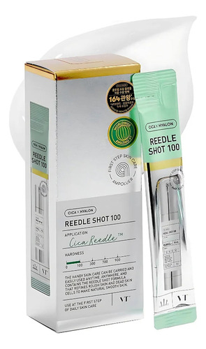 100 Reedle Shot 2ml X 10ea Con Centella Asiática