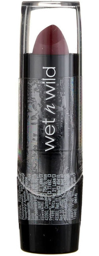 Batom Wet N Wild Silk Finish, Vinho Escuro 536a, 0,13 Onças