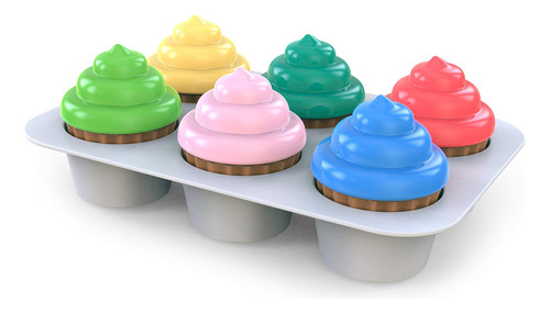 Bright Starts Juguete Clasificador De Formas Sweet Cupcakes