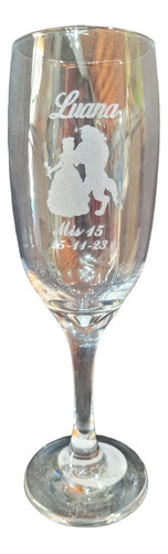 Copas De Champagne Grabadas *ideal Regalo/souvenir*