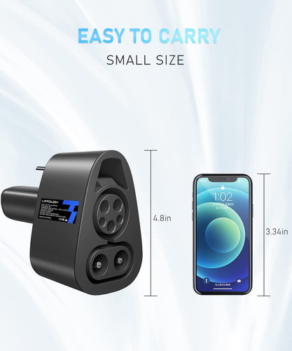 Adaptador De Cargador Latough Tesla Ccs A Tesla Model