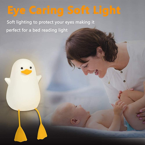 Para Luz Nocturna Infantil, Bonita Lámpara De Pato