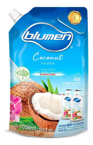 Blumen Jabón Líquido Coconut Paradise 1050 Ml