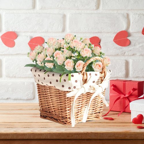O Simulation Flowers, Ramo De Flores En Miniatura Para Bodas