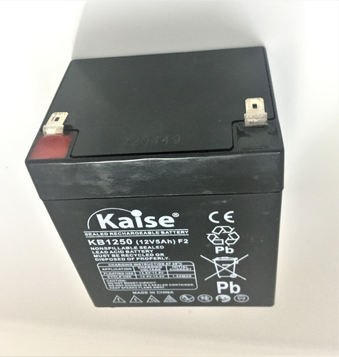Batería Kaise 12v - 5ah Kb1250-f2l