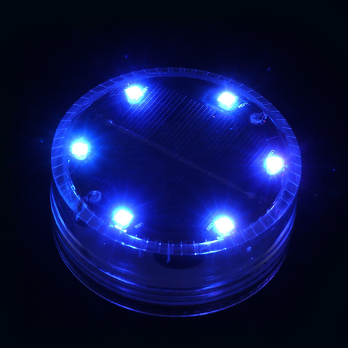 1 Fuente Sumergible Luces Solares Subacuáticas Para Estanque