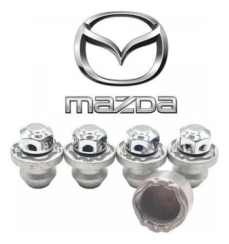 Birlos De Seguridad Mazda 3 Hatchback - Envío Gratis -