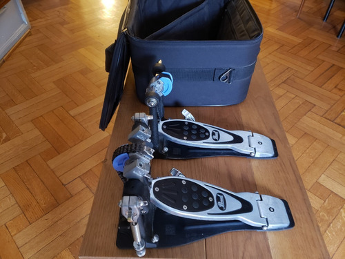 Doble Pedal De Bombo Pearl P-2002c Eliminator Pshift Estuche