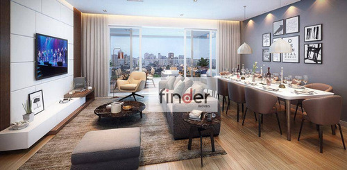 Imagem 2 de 8 de Pine Zabo Na R. Alves Guimarães, 214 - Pinheiros. Apartamento À Venda, 125 M², 3 Dormitórios, 1 Suite E Lazer. 6 Min A Pé Metrô Oscar Freire - Ap13359