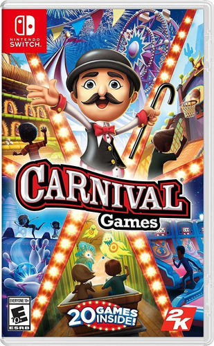 Juego De Nintendo Switch Carnival Games Nuevo Sellado