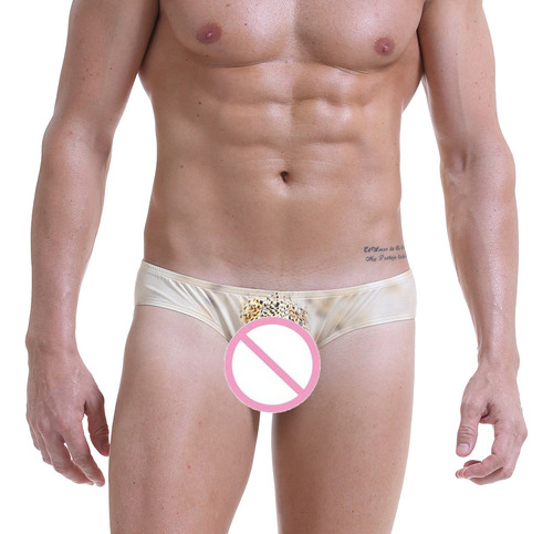 Calzoncillos Con Estampado Suave Y Transpirable Para Hombre