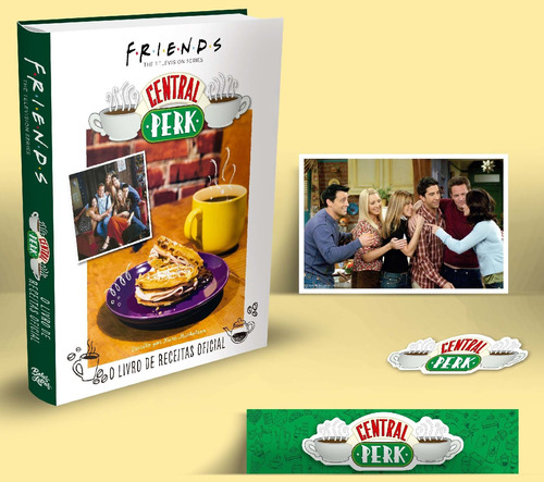 Friends Central Perk - O Livro De Receitas Oficial - (ediçã