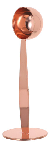 Cuchara Para Café Espresso Con Tampón: 1 Cuchara De Acero In