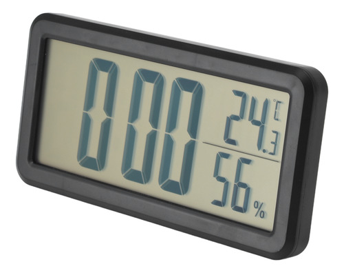 Reloj Digital De Temperatura Y Humedad Montado En La Pared C