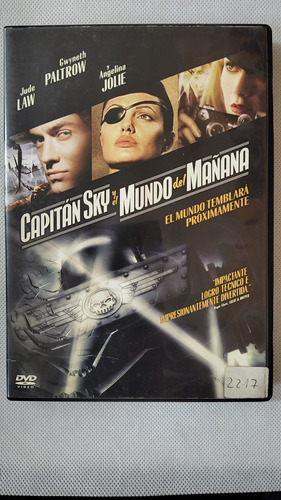 Dvd Capitan Sky El Mundo Del Mañana Angelina Jolie Original