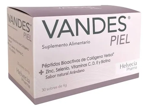 Vandes Piel 30 Sobres Sabor Arándano