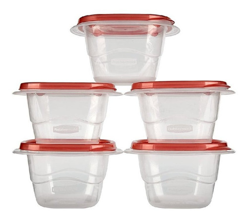 Vianda Plastica Take Alongs Setx5pcs 496ml Rubbermaid