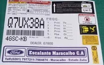 Comprar Kits De Calcomanías Precaución\u002Fservicio Ford Ka