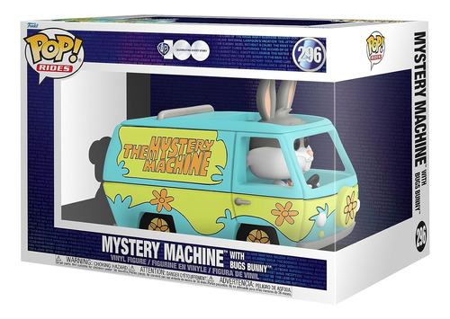 Pop! With-bugs Bunny: Mystery Machine # 296 Tamaño Grande