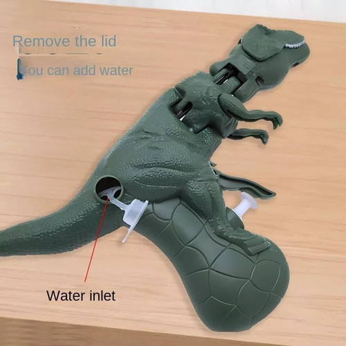 D - Juguete De Dinosaurio For Niños Que Dispara Chorros De