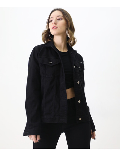 Campera Jean Oversize Retro Vintage Mujer - Varios Talles