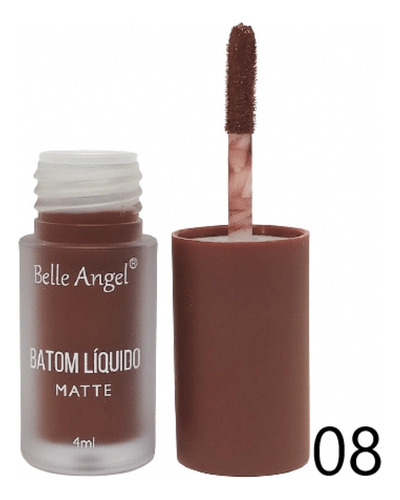 Batom Líquido Matte Escolha Sua Cor - Belle Angel 08