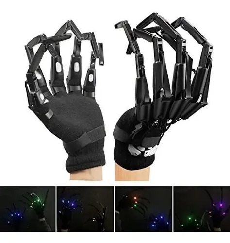 Dedos articulados, garras de cosplay articulados a mano articulados a mano para Halloween para juegos de rol (manos blancas Dedos articulados, garras de cosplay articulados a mano articulados a mano para Halloween para juegos de rol (manos blancas