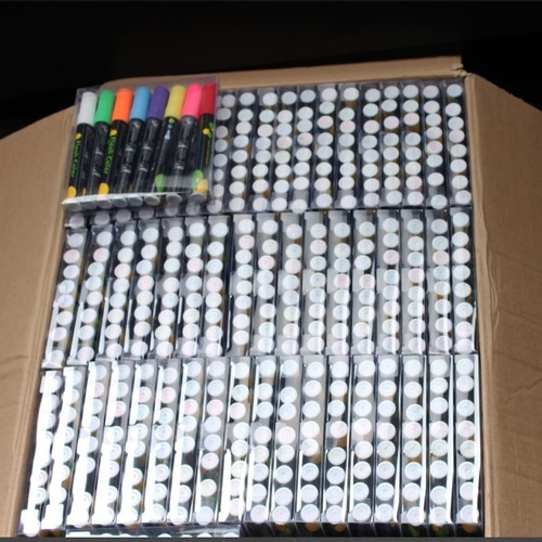 Tiza De Tinta Liquida Para Pizarra Led 8 Plumones Por Mayor