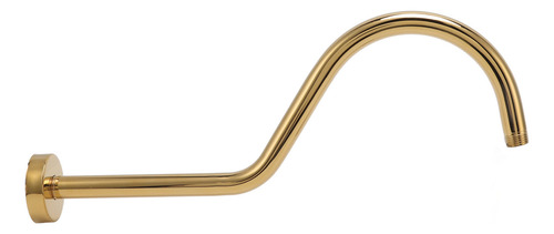Extensor De Cabezal De Ducha Npt, Brazo De Extensión Dorado