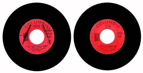 Lote 2 Ronnie Dyson I Don't Wanna Cry + 1 Vinilos 45 Soul (Usado)