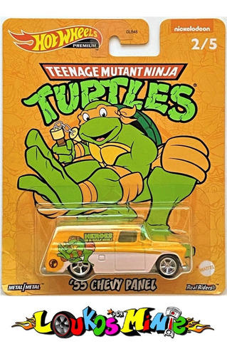 Hot Wheels ´55 Chevy Panel Teenage Mutant Ninja Turtles 2/5