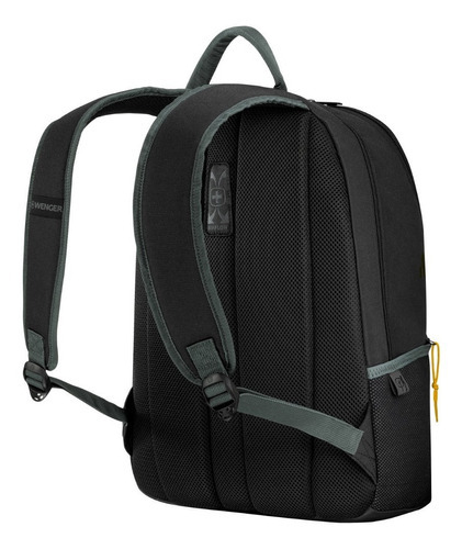 Wenger Mochila Trayl Para Laptop De 15.6 Pulgadas, Negra Color Negro Diseño De La Tela Poliéster