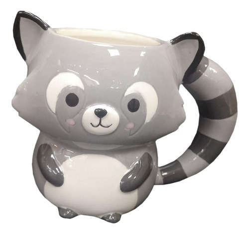 H Linda Taza De Café, Taza De Porcelana De Animales, Mapache