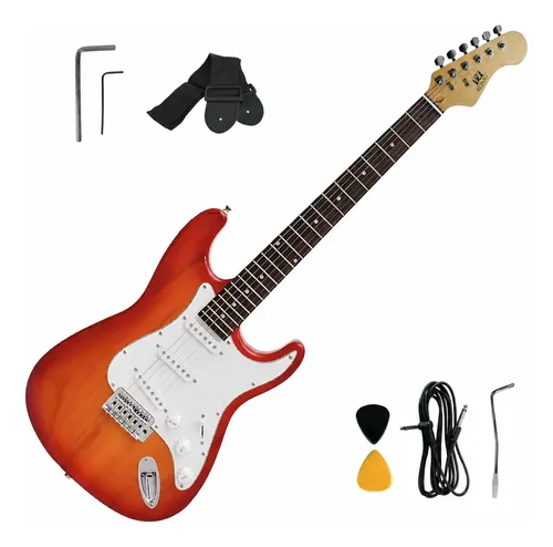 Guitarra Elétrica Konig St Stratocaster Brilhante 6c - R$ 469,83