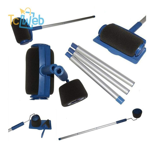 Set De Rodillo Para Pintar Recargable Paint Roller Tcweb