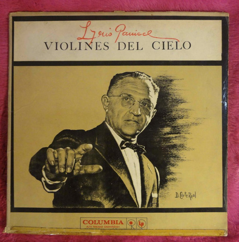 Lyrio Panicali Violines Del Cielo Lp Disco De Vinilo 