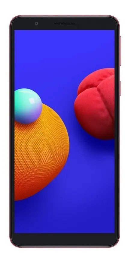 Smartphone Samsung Galaxy A01 Core Tela 5.3'' 32gb 2gb Ram Cor Vermelho