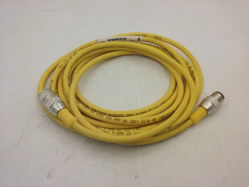Turck Rk4.4t-3-rs4.4t/s1587/sv Cordset Double Ended Mal Bbd